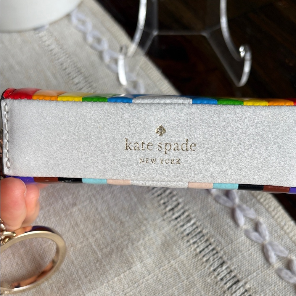 NWOT Kate Spade New York Pride Rainbow coin purse - Picture 6 of 10